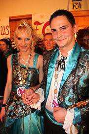 Prinzessin Nadiene I. und Prinz André I. führen durch den Fasching in Oberschleißheim (Foto: Martin Schmitz)